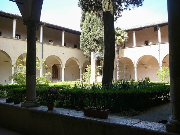 San Gimignano Italia Circa Aprile 2017 Veduta Della Città — Foto Stock