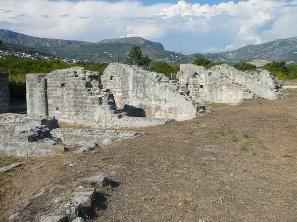 クロアチア サロナの古代ローマ遺跡 — ストック写真