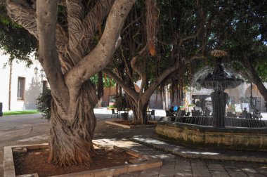 Marsala, İtalya - Eylül 2017 yaklaşık: Kenti