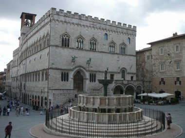 Perugia şehir görünümünü
