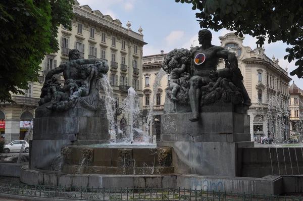 Angelica Fontana v Turíně — Stock fotografie