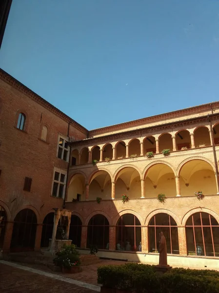 Территориальное аббатство Монте-Оливето-Маджоре — стоковое фото