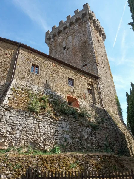 Gargonza Medieval Hamlet Monte San Savino Italy — Stock Photo, Image