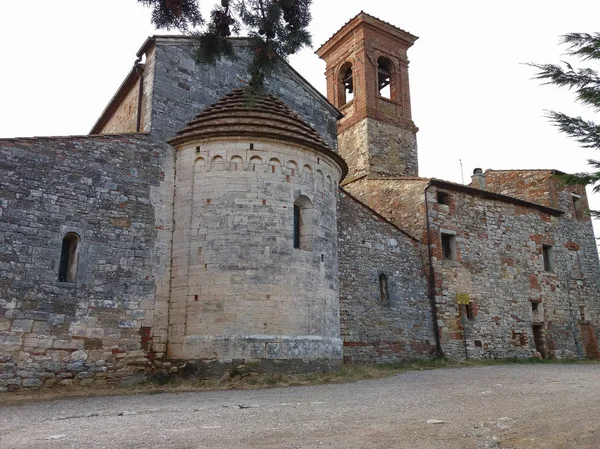 Görünümü Şehir Rapolano Terme Talya — Stok fotoğraf