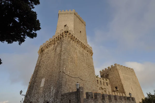 Castello Venere Castillo Venus Erice Italia —  Fotos de Stock