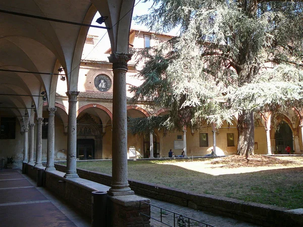 Siena Italy Circa September 2017 San Francesco Church Cloister — Stock Photo, Image