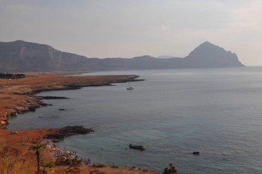 San Vito Lo Capo Beach'de
