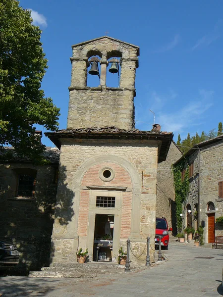 Pohled na města Cortona — Stock fotografie