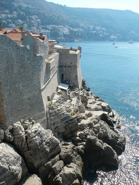 Pohled na město Dubrovník — Stock fotografie