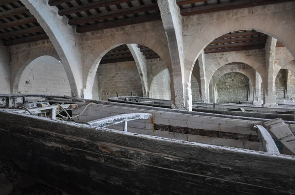 Tonijn fabriek in Favignana — Stockfoto