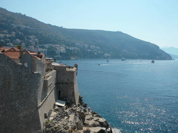 Vista da cidade de dubrovnik — Fotografia de Stock