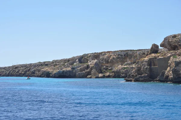 Playa de las Islas Egeas en Trapani — Foto de Stock