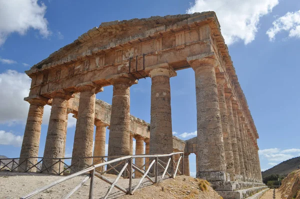 Dorycka świątynia w Segesta — Zdjęcie stockowe