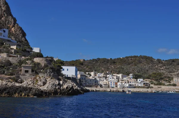 Egadi-szigetek strand Trapani — Stock Fotó