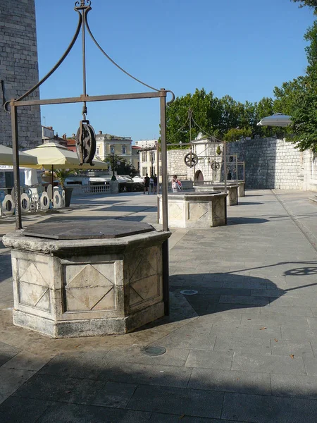 Uitzicht op de stad Zadar — Stockfoto