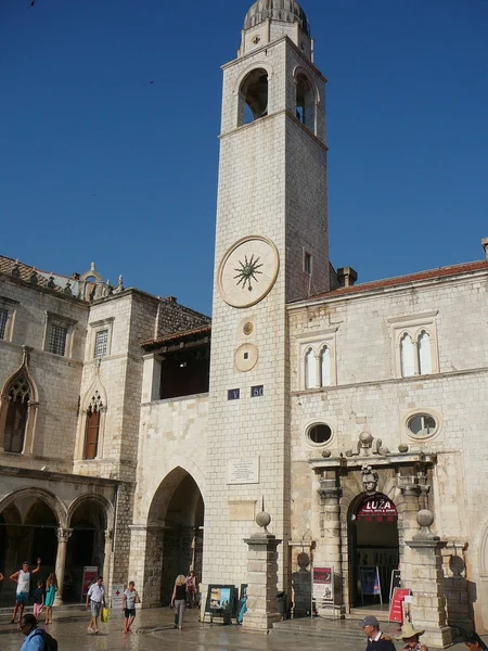 Vy av staden Dubrovnik — Stockfoto