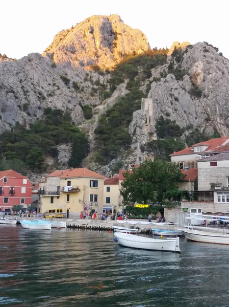 View of the city of Omis — Stock Photo, Image