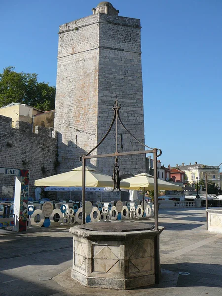 Widok miasta Zadar — Zdjęcie stockowe