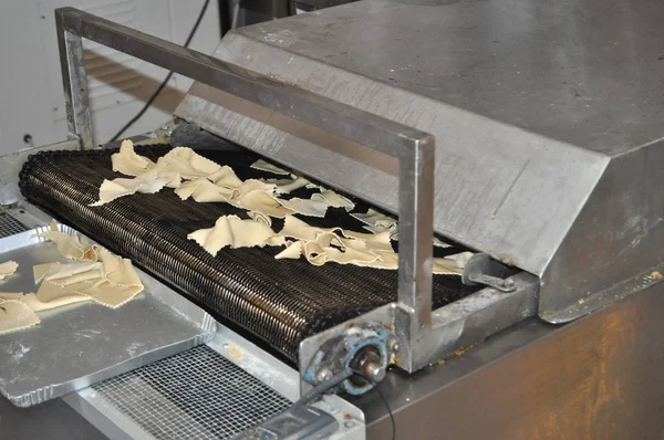 Gebäck Und Plätzchenmaschine Süßwarenbäckereilabor — Stockfoto