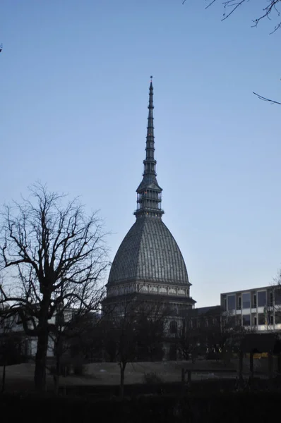 Toupeira Antonelliana Turim Piemonte Itália — Fotografia de Stock