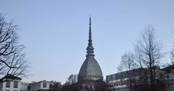 Toupeira Antonelliana Turim Piemonte Itália — Fotografia de Stock