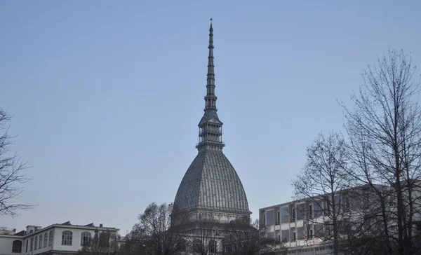 Torino Piedmont Talya Daki Köstebek Antonelliana — Stok fotoğraf