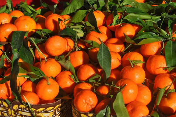 Orange Tangerine Mandarin Citrus Tangerina Frukt Vegetarianmat — Stockfoto