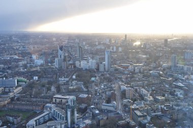 Londra şehrinin hava manzarası, İngiltere