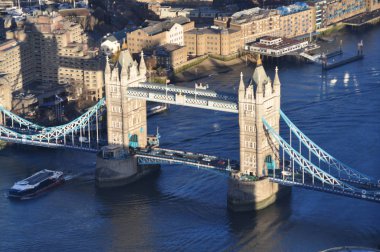 Londra şehrinin hava manzarası, İngiltere