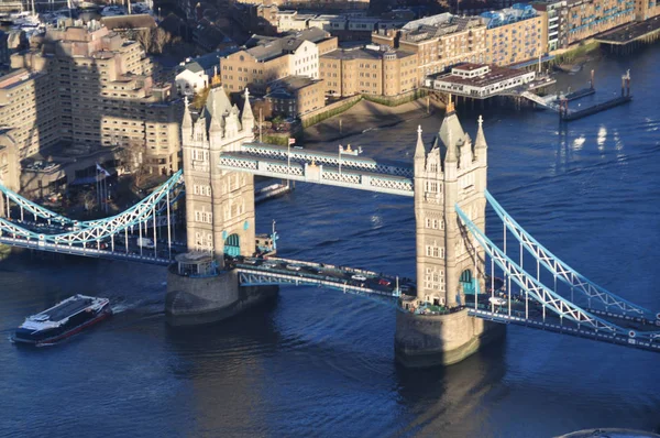 Londra Şehrinin Hava Manzarası Ngiltere — Stok fotoğraf