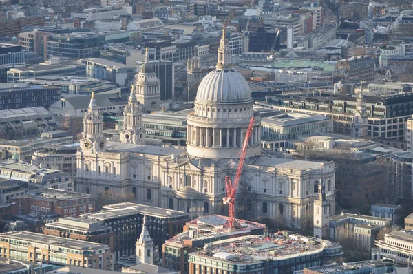 Londra Şehrinin Hava Manzarası Ngiltere — Stok fotoğraf