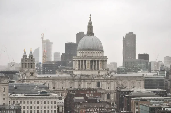 Londra Ngiltere Kilisede Paul Katedrali — Stok fotoğraf