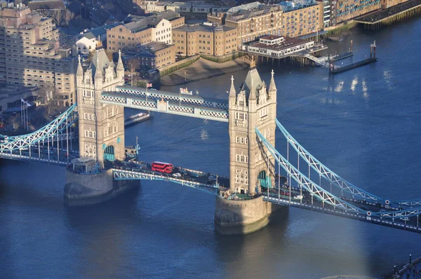 Londra Şehrinin Hava Manzarası Ngiltere — Stok fotoğraf