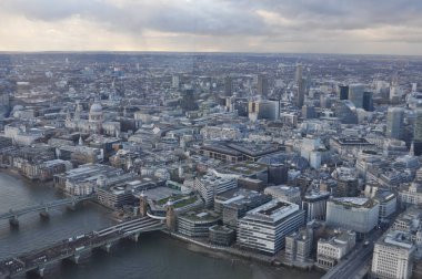 Londra şehrinin hava manzarası, İngiltere