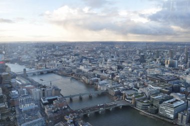 Londra 'nın havadan görüntüsü