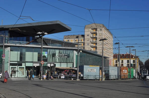 Mercato Porta Palazzo a Torino — Foto Stock