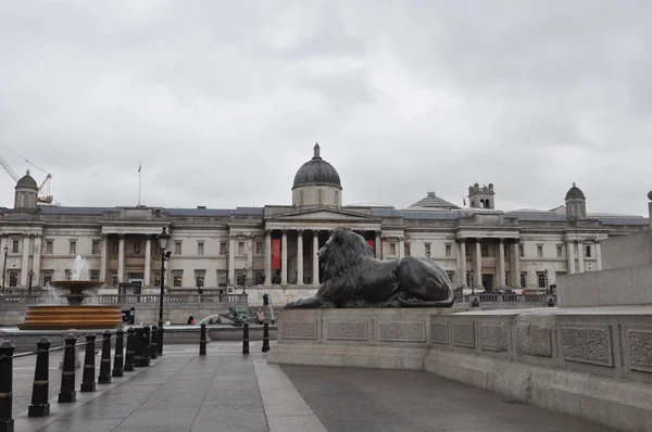 Trafalgar plein in Londen — Stockfoto