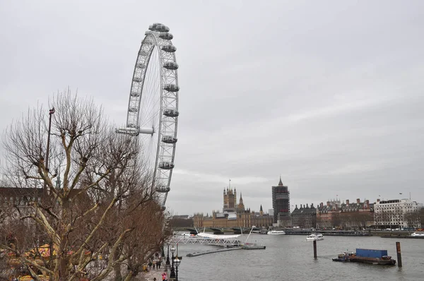 Londra 'daki Londra Gözü — Stok fotoğraf