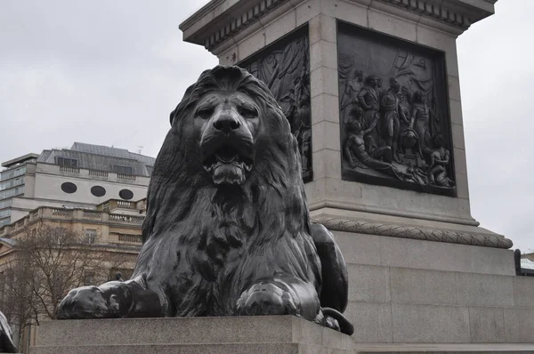 Trafalgar Square en Londres — Foto de Stock