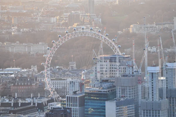 Yaklaşık Şubat 2018 Londra Ngiltere Kentin Havadan Görünümü — Stok fotoğraf