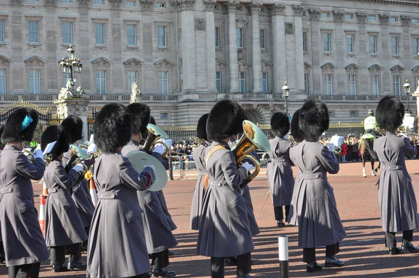 London Circa February 2018 Changing Guard Buckingham Palace Royal Palace — Stock Photo, Image