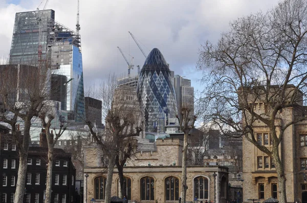 Yaklaşık Şubat 2018 Londra Ngiltere Londra Kulesi — Stok fotoğraf