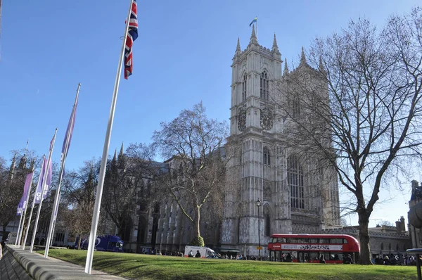Londres Reino Unido Circa Febrero 2018 Iglesia Anglicana Abadía Westminster — Foto de Stock