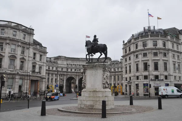 Londres Reino Unido Circa Febrero 2018 Trafalgar Square — Foto de Stock