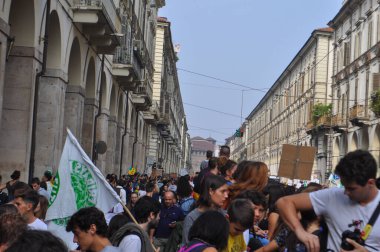 TÜRİN, İTALYA - CRCA EPTESİ 2019: gelecek mitingi için Cuma
