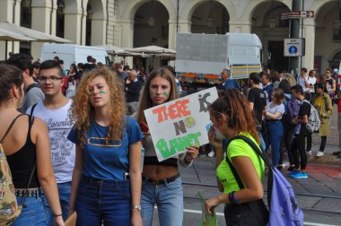 TÜRİN, İTALYA - CRCA EPTESİ 2019: gelecek mitingi için Cuma