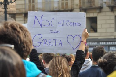 TÜRİN, İTALYA - CRCA EPTESİ 2019: gelecek mitingi için Cuma