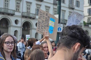 TÜRİN, İTALYA - CRCA EPTESİ 2019: gelecek mitingi için Cuma