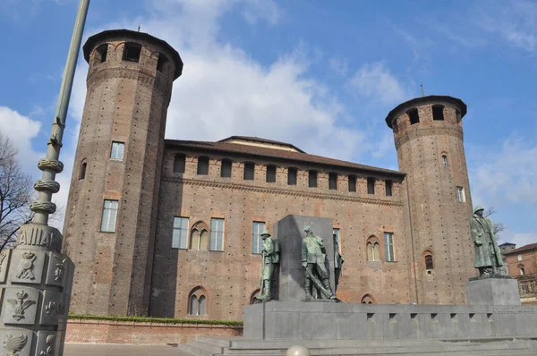 Turin Itálie Circa March 2020 Prázdné Ulice Městě Turín Poté — Stock fotografie