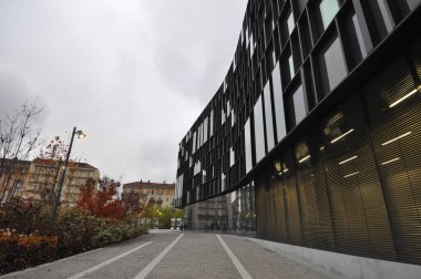 TURIN, İTALYA - CRCA Kasım 2019: Lavazza Kahve Müzesi